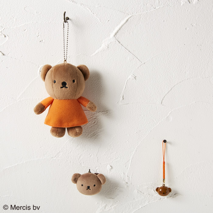 ディック・ブルーナ】 ボリス マスコットキーチェーン / ぬいバッジ