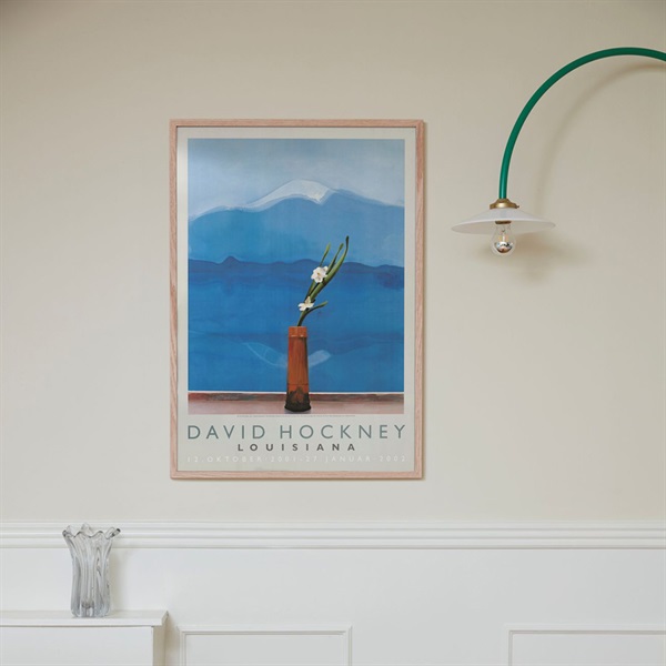 ルイジアナ近代美術館ポスター / Mt.fuji and flowers (1972) / David