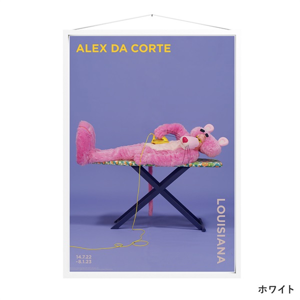 ルイジアナ近代美術館ポスター / Rubber pencil devil (2019) -pink