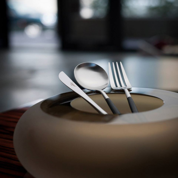 ディナー3本セット ゴア GOA / ブラック×シルバーCutipol（クチポール