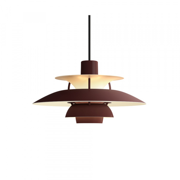 PH 5 ミニ モノクローム ペンダントライト / バーガンディーLouis