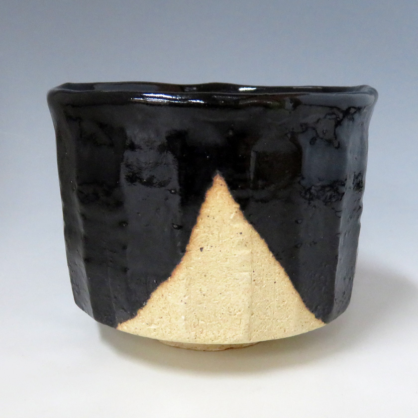 茶道具 抹茶茶碗（まっちゃちゃわん） 瀬戸黒茶碗 小原木写 西尾 香舟