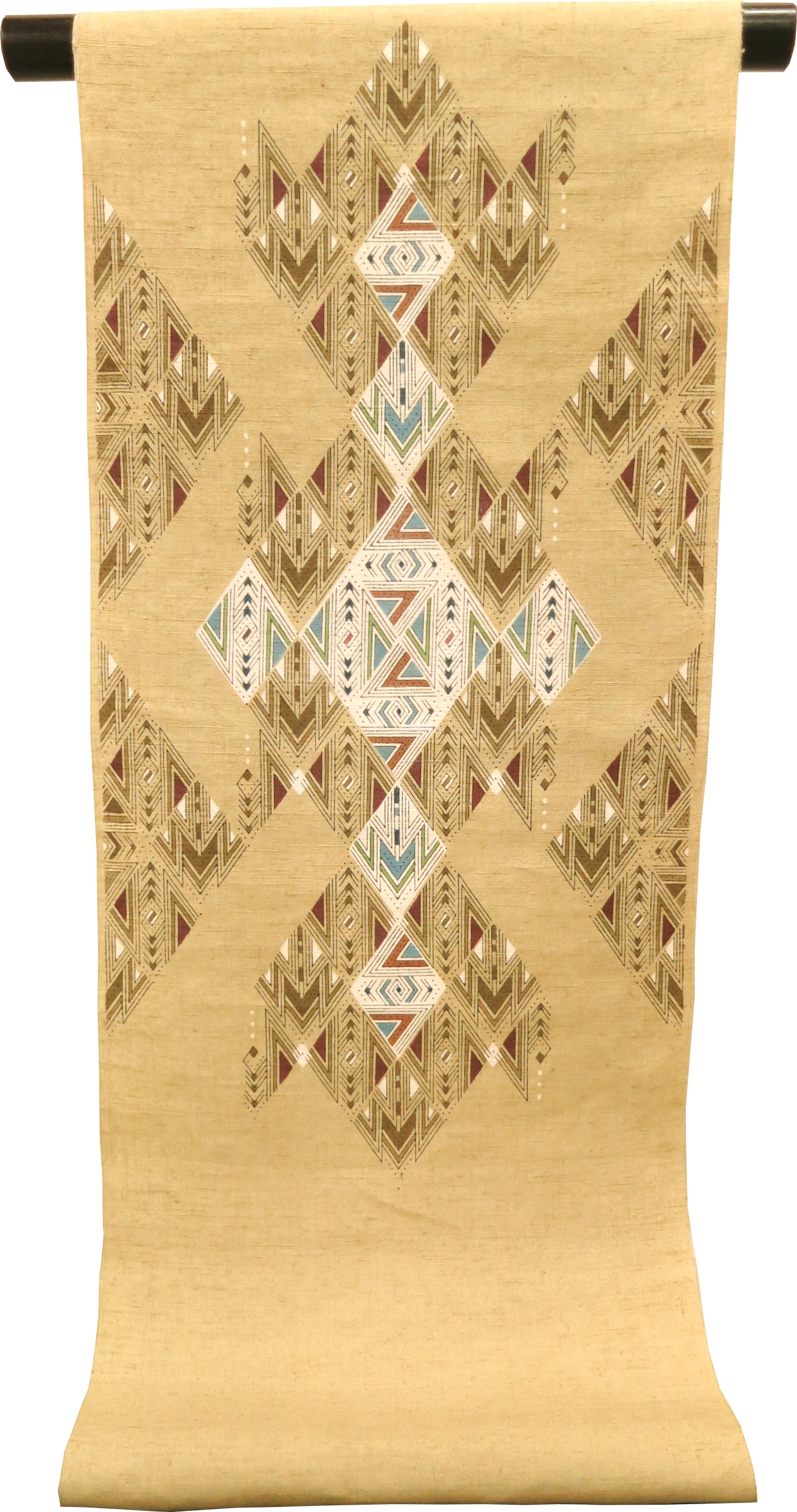 紬地名古屋帯 人間国宝 鈴田滋人作｜着物のオンラインショップ | 染織