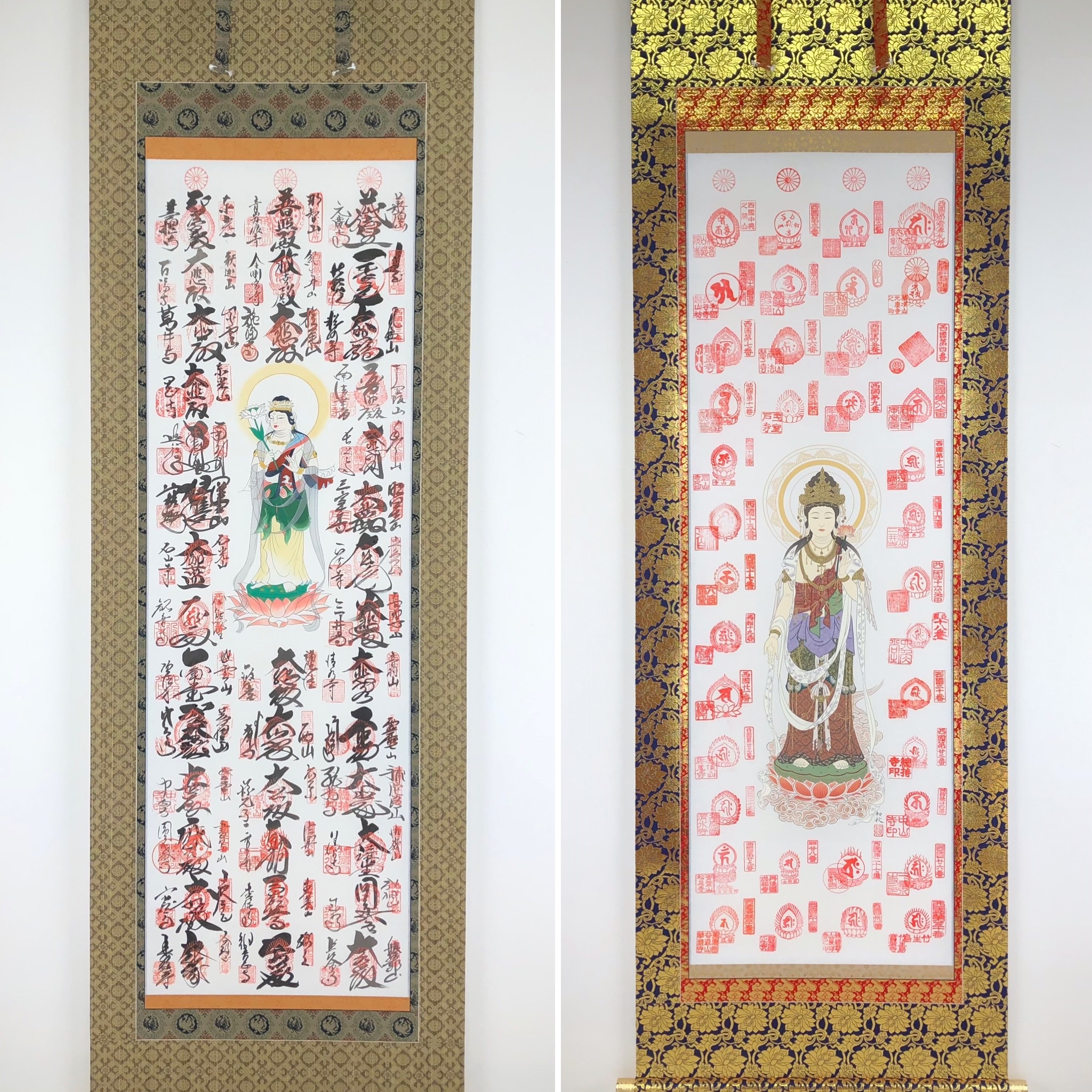 西国三十三所 御宝印掛軸 - 創業130年｜表装・表具・掛軸 仙福南陽