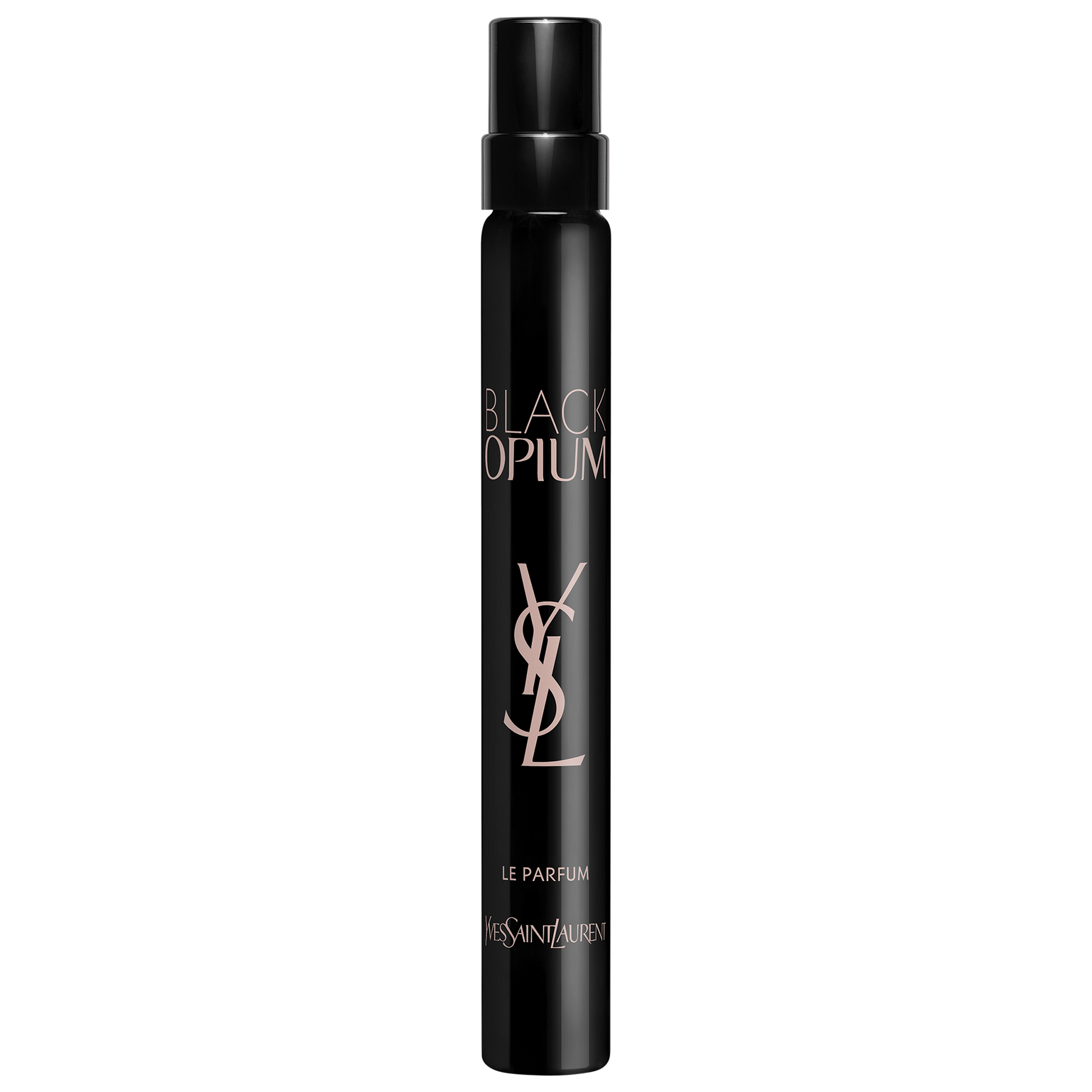 Black Opium Le Parfum Travel Spray with Vanilla & Coffee - Yves