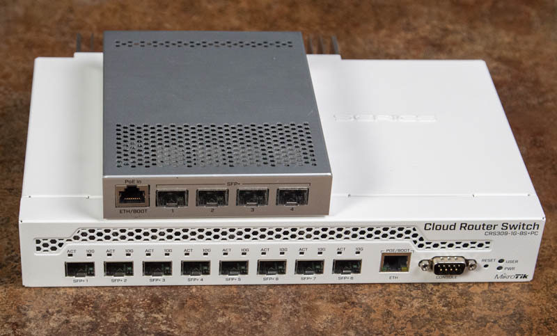 MikroTik CRS309-1G-8S+IN Review Inexpensive 8x 10GbE Switch