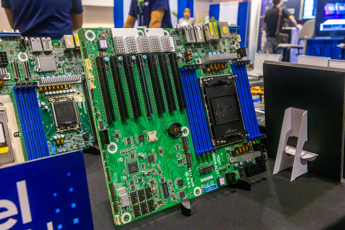 ASRock Rack GNRD8-2L2T Intel Xeon 6 Granite Rapids Motherboard Shown