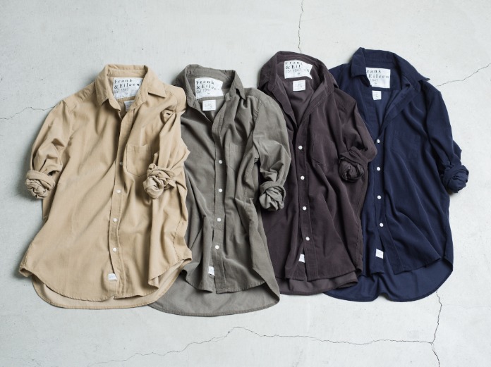 Frank&Eileenから日本限定コーデュロイシャツが発売 | News | The