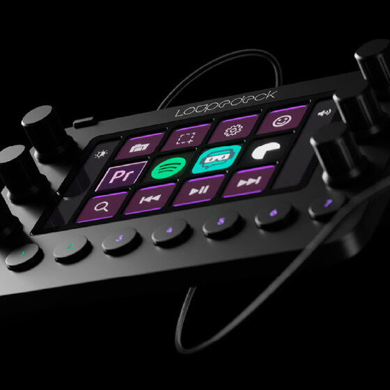 Loupedeck Live ループデック ライブ(箱付) 左手デバイス】Loupedeck