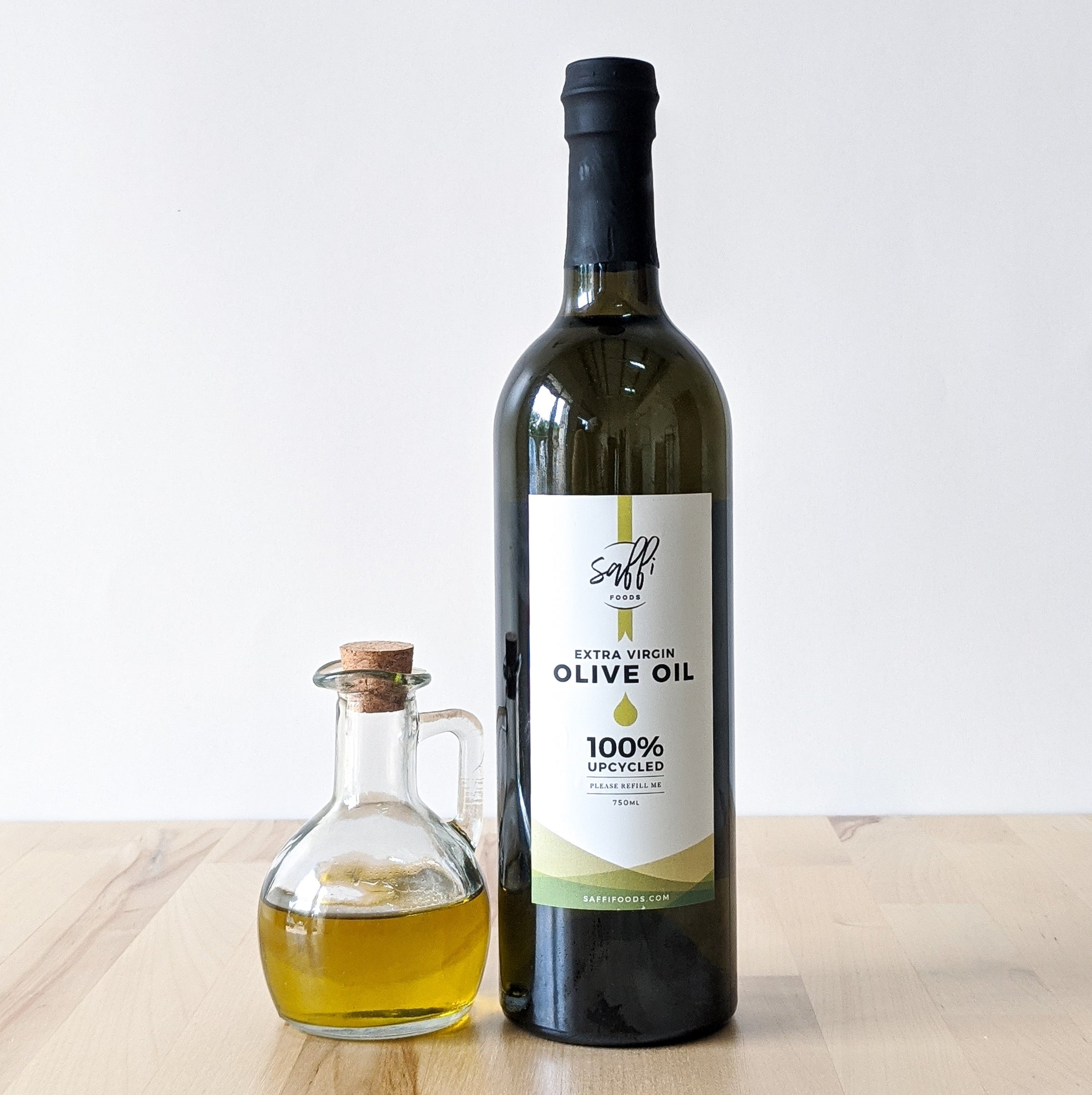 Zero Waste Extra Virgin Olive Oil (25oz) – Saffi Saana