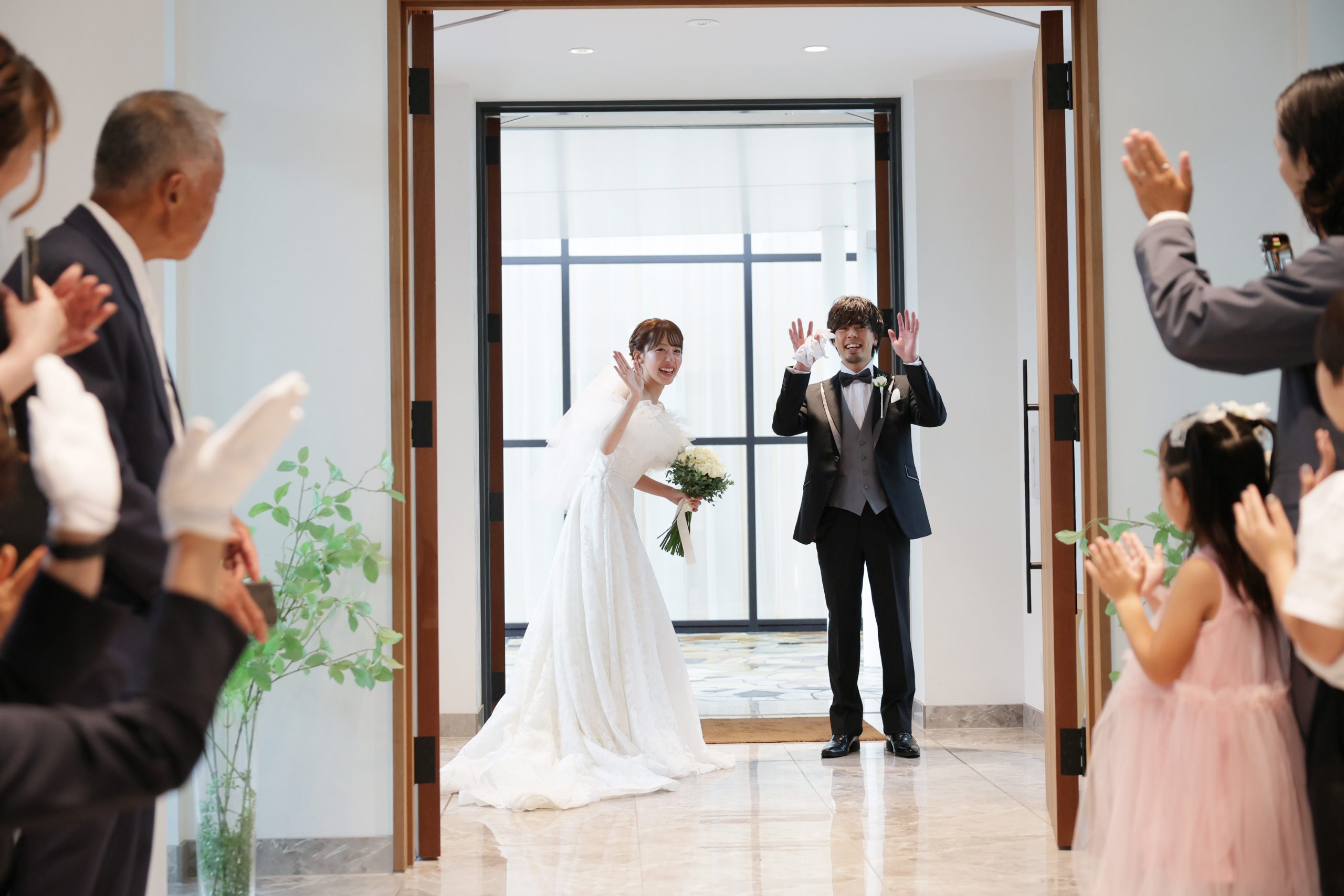 笑顔も輝くナイトウエディング | ウエディングレポート |【公式】松本