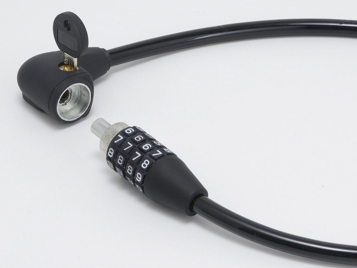 キー&ダイヤルが使えるロック 60cm ｜パーツ・用品・自転車商品