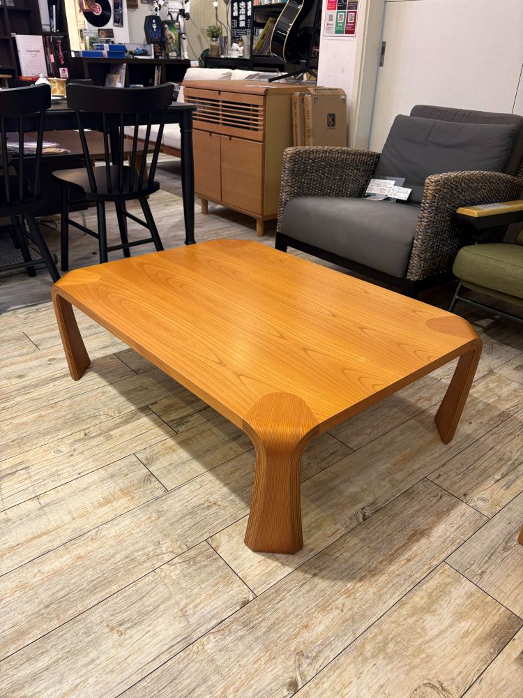 中古品】 天童木工 座卓 座椅子 和モダン 乾三郎氏デザイン 買取しま