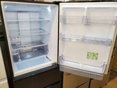 ☆AQUA アクア 368L 4ドア 冷蔵庫 AQR-V37M ウッドブラック 木目調