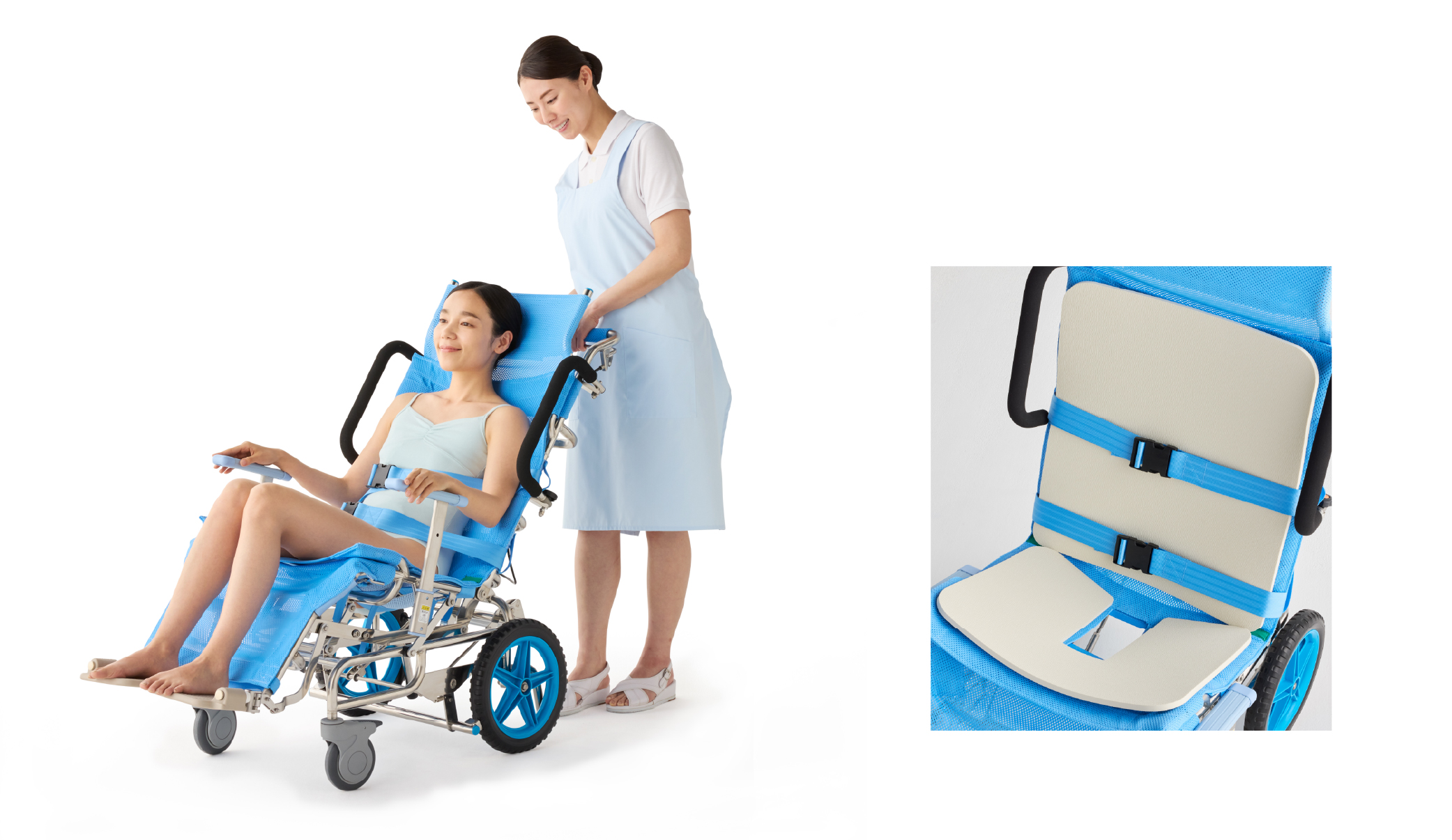 アラエルのシャワーチェアが新しくなりました！ | 酒井医療株式会社