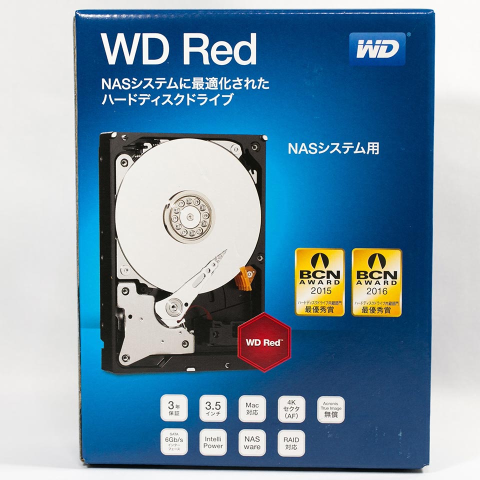 HDD WD RED NAS HARD DRIVE 4TB [WD40EFRX-RT2]の性能 【桜PC情報】