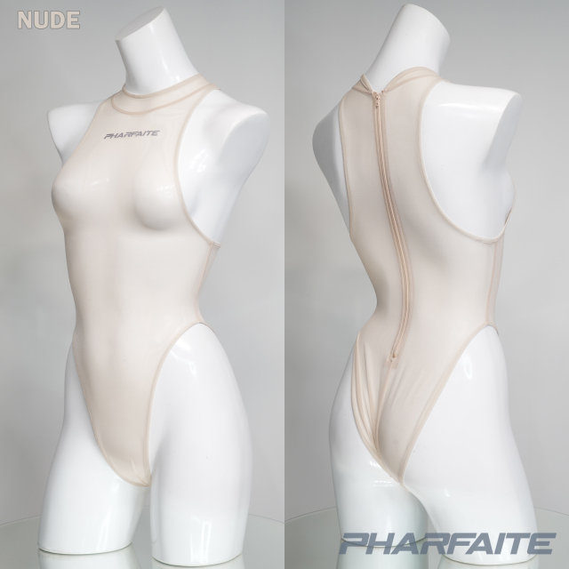 PHARFAITE】SHEERハイネックスーツ