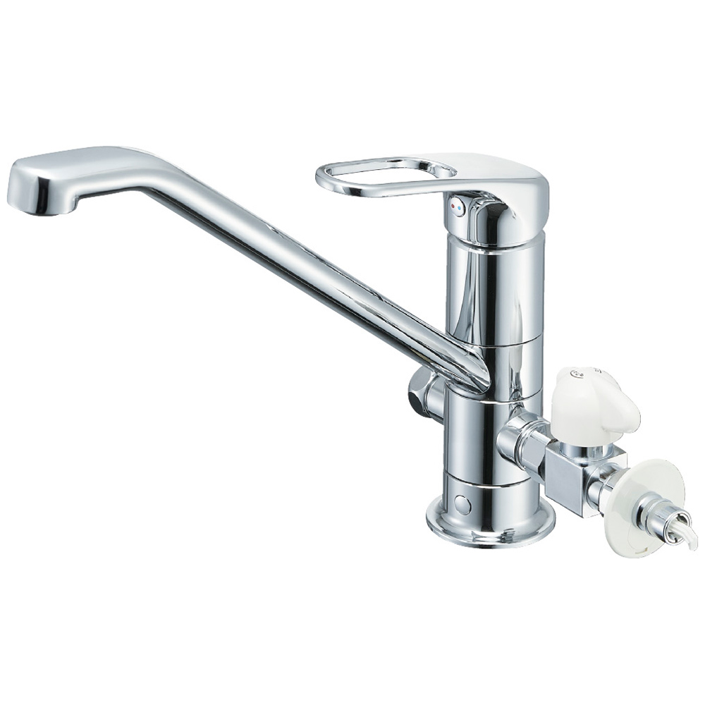 シングルワンホール分岐混合栓 | 商品のご案内 | SANEI｜デザイン性に