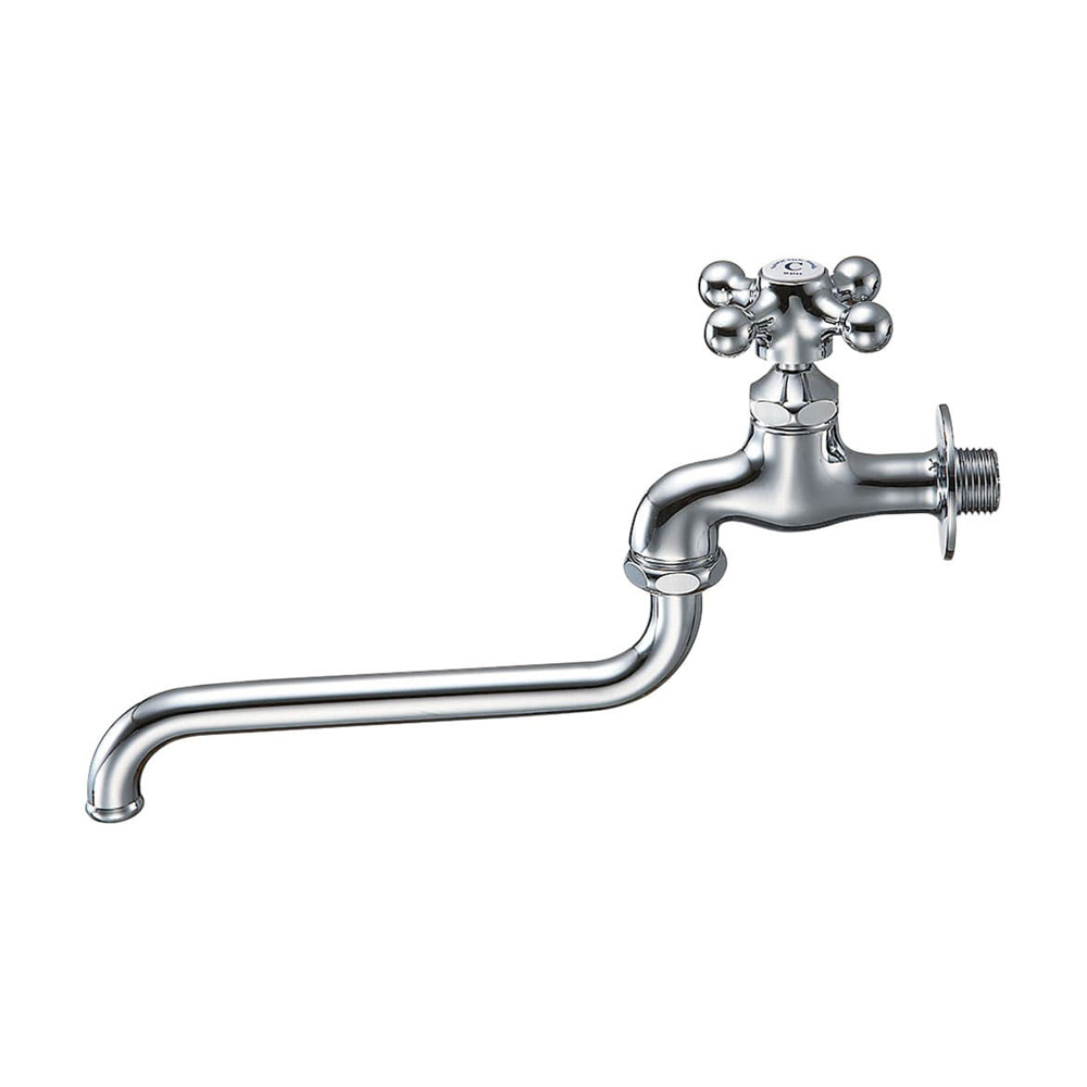 自在水栓（固定コマ仕様）［共用形］ | 商品のご案内 | SANEI