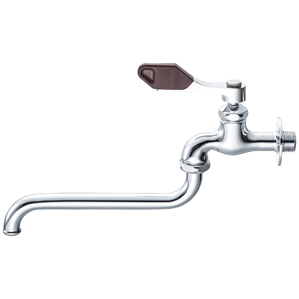 節水レバー自在水栓（固定コマ仕様）［共用形］ | 商品のご案内