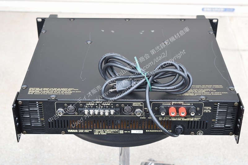 中古音響機材】 YAMAHA P4500 PA/SR パワーアンプ 通信販売