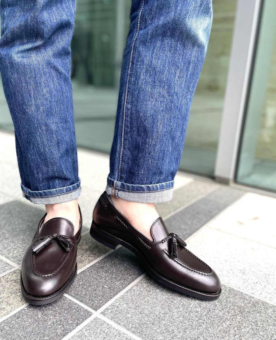 東京ミッドタウン八重洲店】新色・鹿三郎〜タッセルローファー〜：SHOP