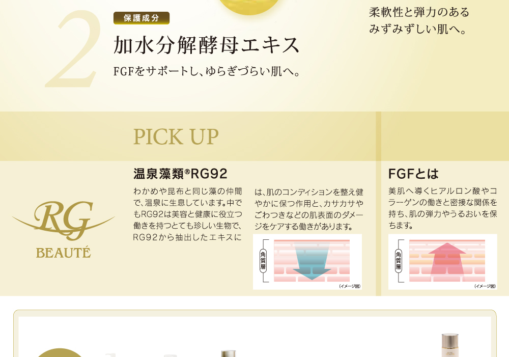 RGスキンケアセラム (美容液)｜おおいた温泉座