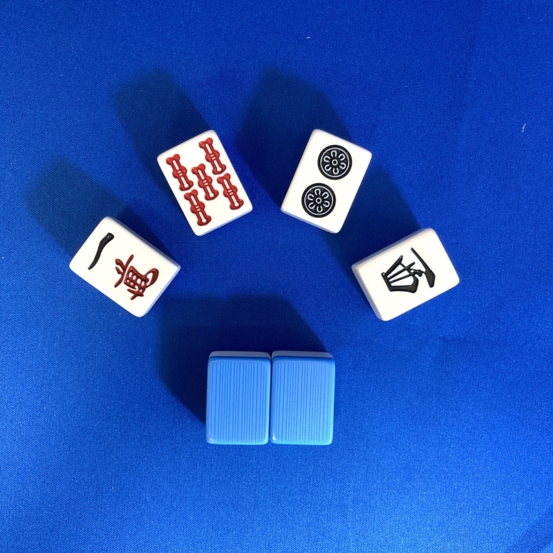 全自動麻雀卓用麻雀牌 アモスJP用スペア牌「青色」（EX・COLOR対応