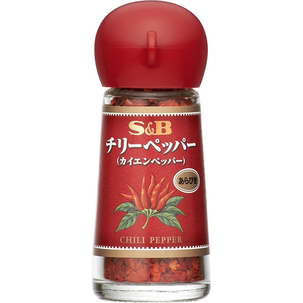 S＆B チリーペッパー（あらびき）: 香辛料・調味料｜エスビー食品