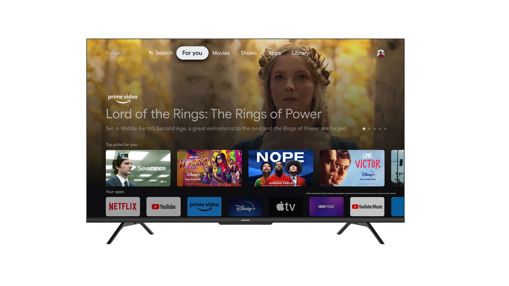 UE7600 Series 4K Google TV – SKYWORTH North America