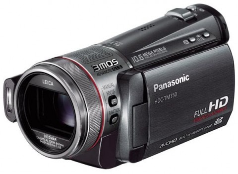 Panasonic HDC-TM350 And TM30 Full-HD Camcorders Stuffed With Storage
