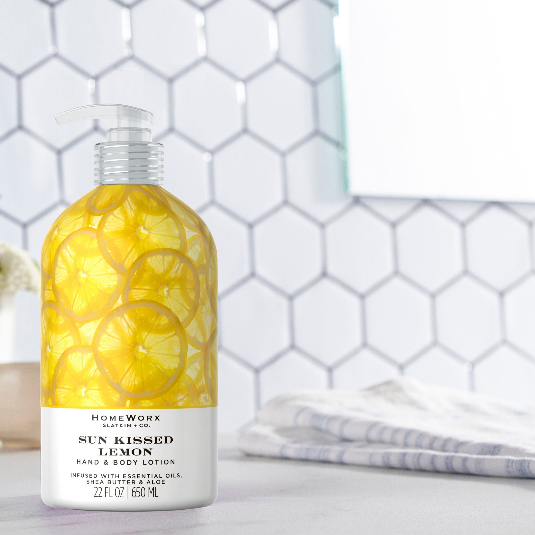 Sun Kissed Lemon Hand & Body Lotion – Slatkin + Co.