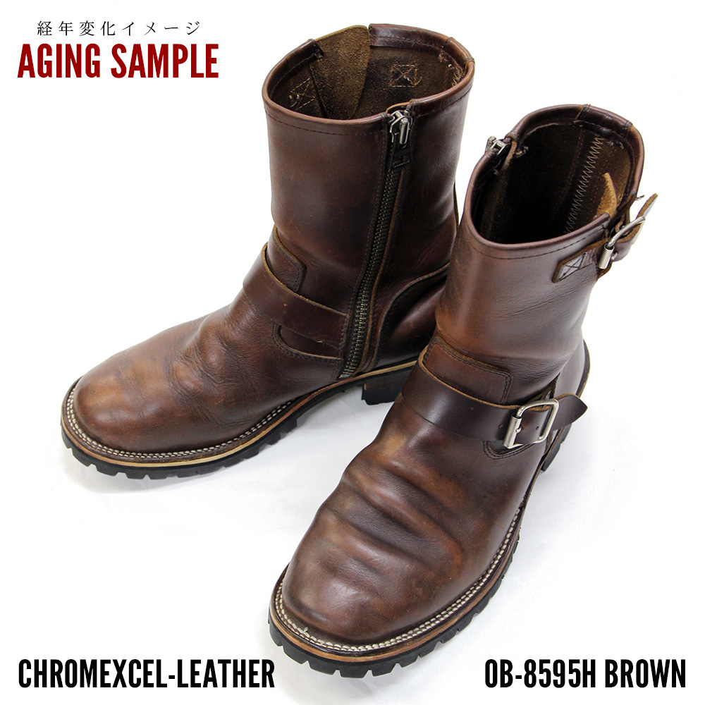 8595H │ クロムエクセルレザーエンジニアブーツ | Slow Wear Lion