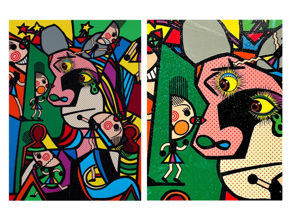 KEIICHI TANAAMI (田名網 敬一) WONDER POP – HATENA Chan – SH GALLERY