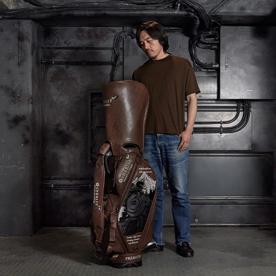 SP-012CB.オークブラウン（合成皮革） – キャディバッグ・ゴルフバッグ