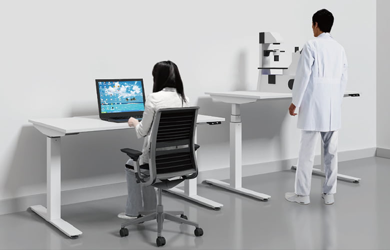 上下昇降式デスク | 株式会社島津理化