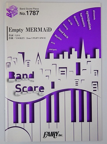 楽譜】大人気！「LiSA」関連のバンドスコアとピアノ楽譜取り扱い中です