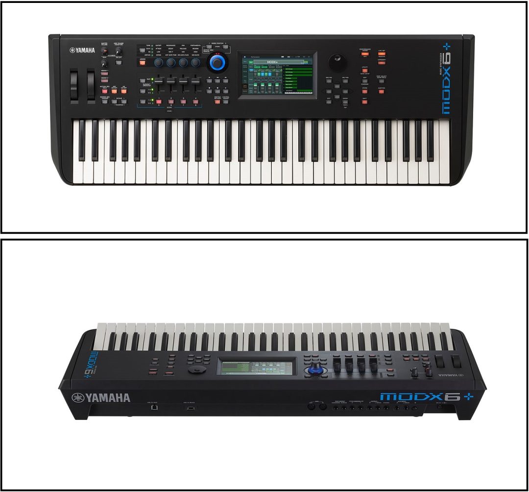 バンド用キーボードにもおすすめ！【YAMAHA】MODX6+ シンセサイザー 61