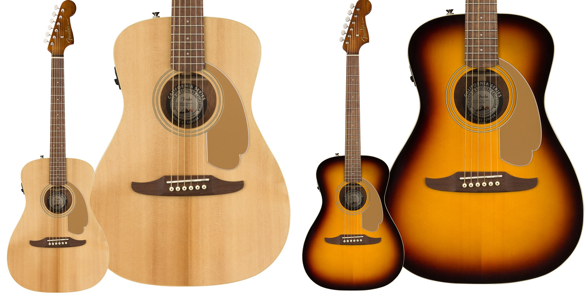 優美な雰囲気のスモールボディ！【Fender】 Malibu Player 入荷致し