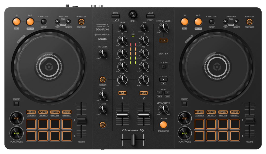 DDJ-FLX4で「Apple Music」が使用可能に！1億曲以上の楽曲を選び放題