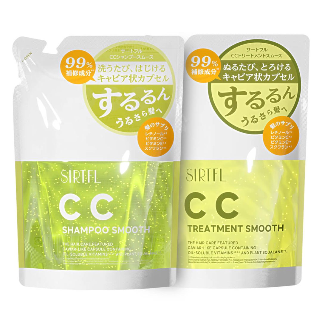 SIRTFL CCシャンプー/トリートメント スムース 320mL/320mL（詰め替え