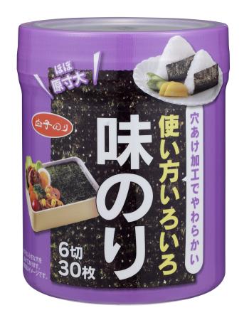 卓上使い方色々味のり6切30枚 | 商品情報 | 白子のり
