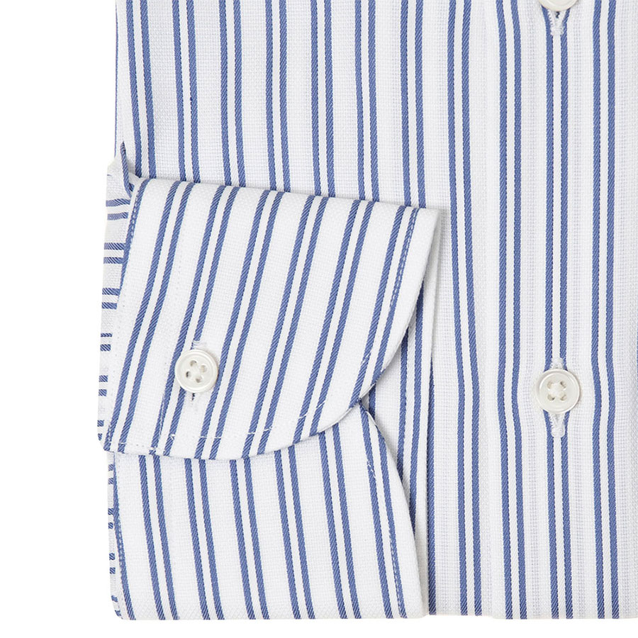 名巧は愚なるが如し ブルーストライプシャツ XL ずとまよ。名巧は愚