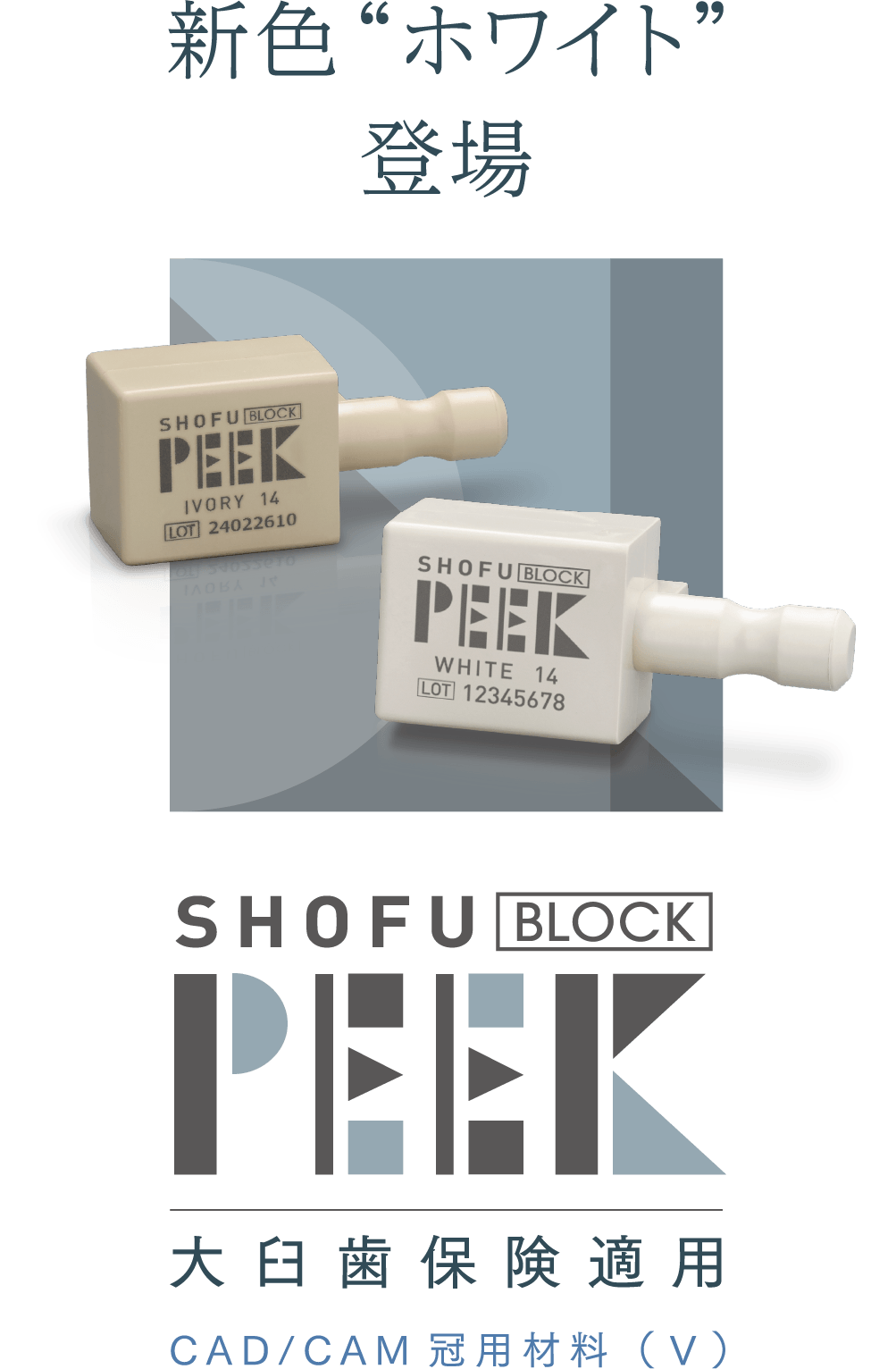 松風ブロックPEEK 大臼歯|松風