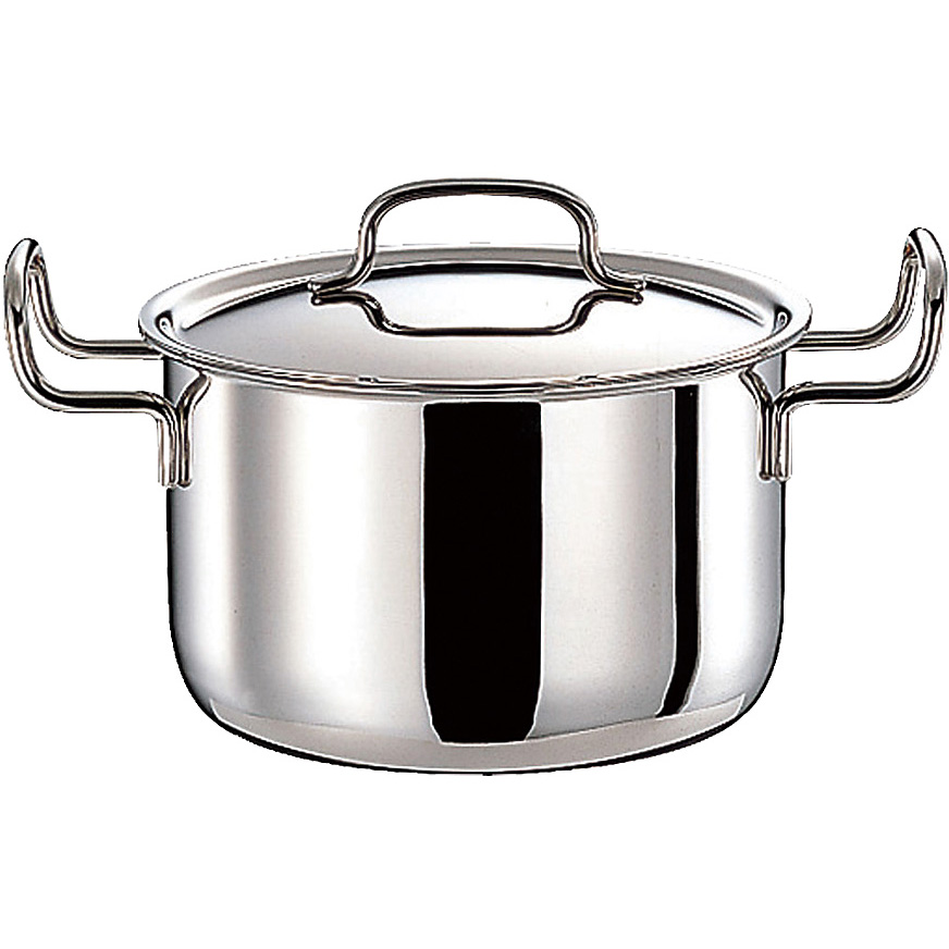 宮崎製作所 ジオ 両手鍋 GEO-25T 25cm - 調理器具のSHOKUBI