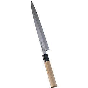 正本総本店 正本 本霞玉白鋼 相出刃 22.5cm - 調理器具のSHOKUBI