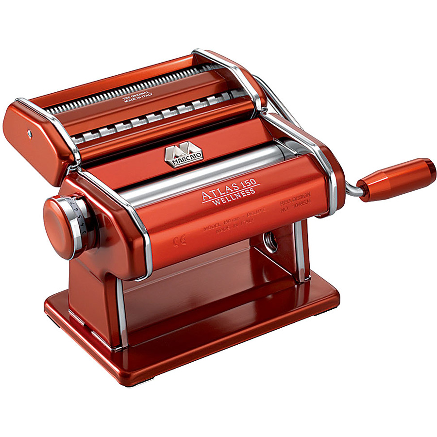 アトラス プレミアムカラー パスタマシーン No.020404 レッド - 調理