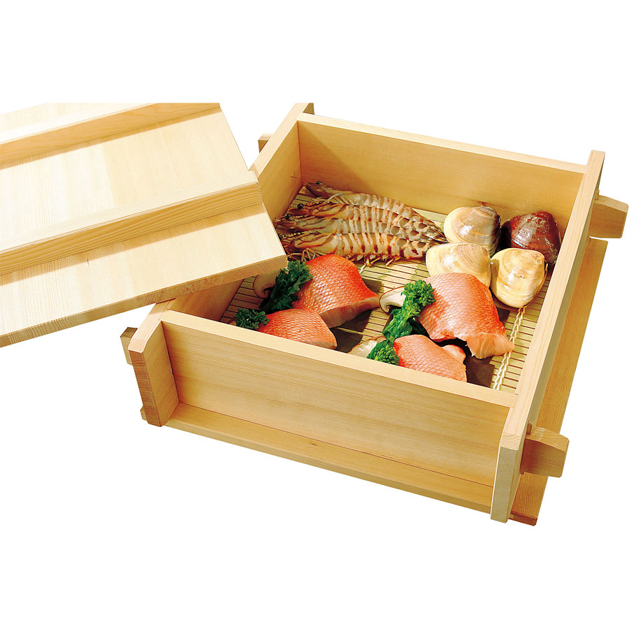 椹 角せいろ スリ蓋 台 内寸33cm用 - 調理器具のSHOKUBI