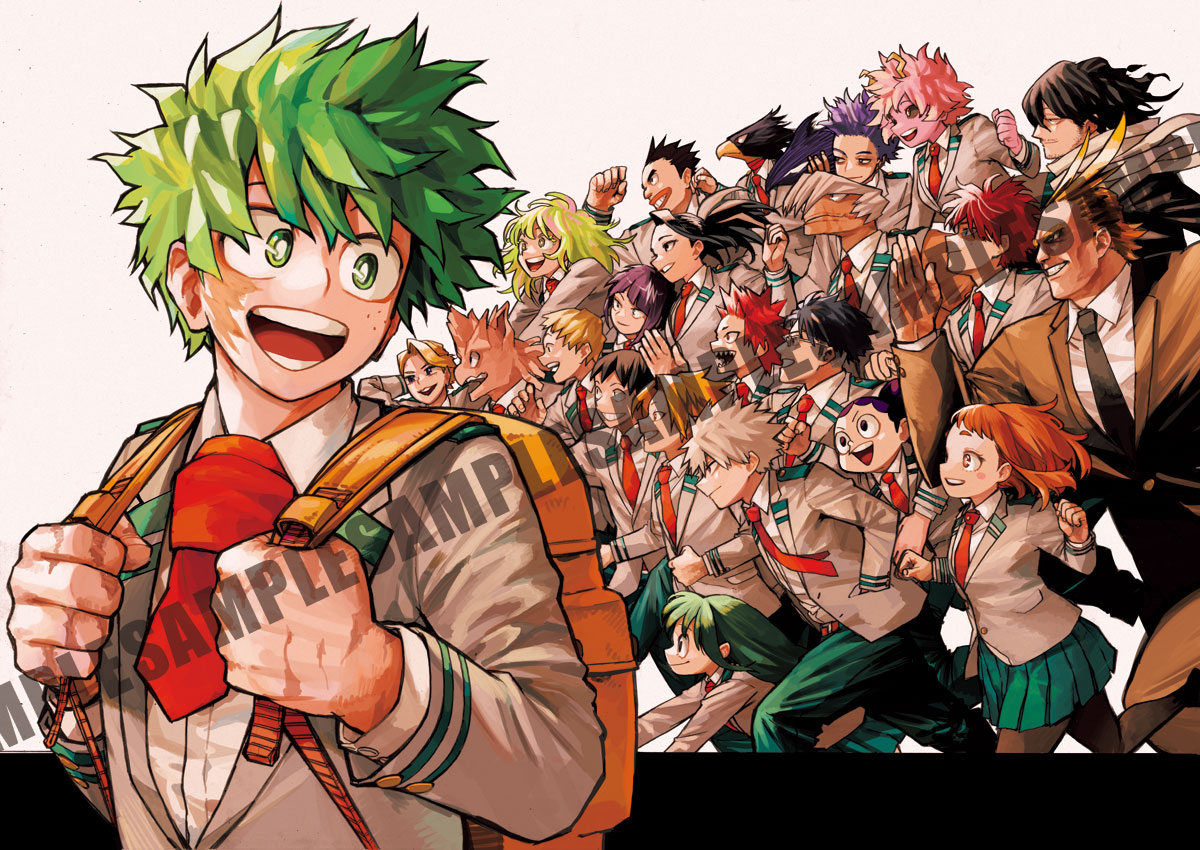 僕のヒーローアカデミア「最終話まるごとデジタル原稿プリントmini