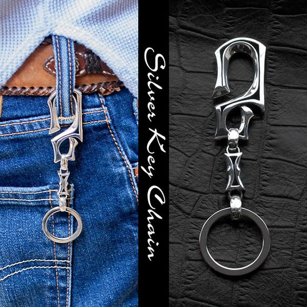 シルバーキーチェーン [DK-006]